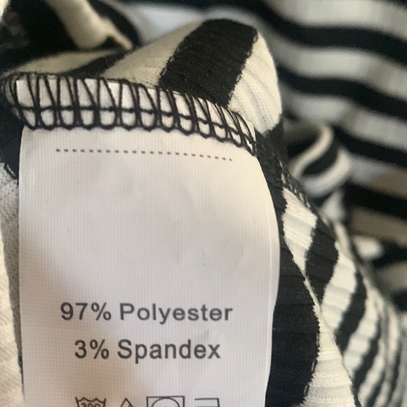 Striped bodycon dress - Picture 4 of 4